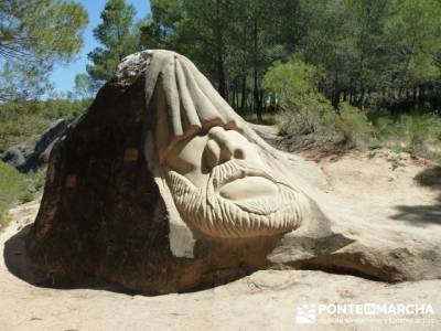 Ruta de las Caras - Buendía (Embalse de Buendía); el senderista editorial